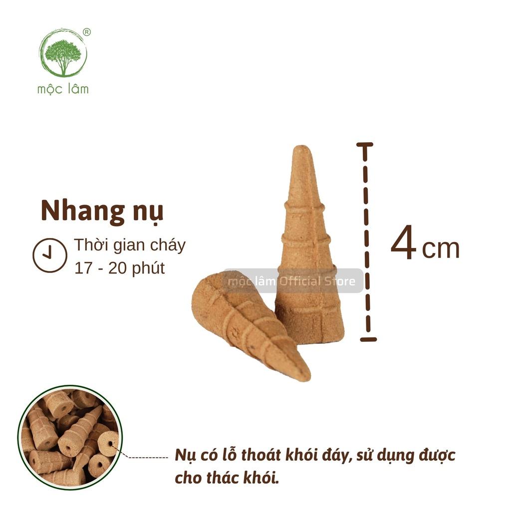 Nhang Trầm Hương 29cm 500cây và Nụ Trầm Hương 80g 65viên - Mộc Lâm