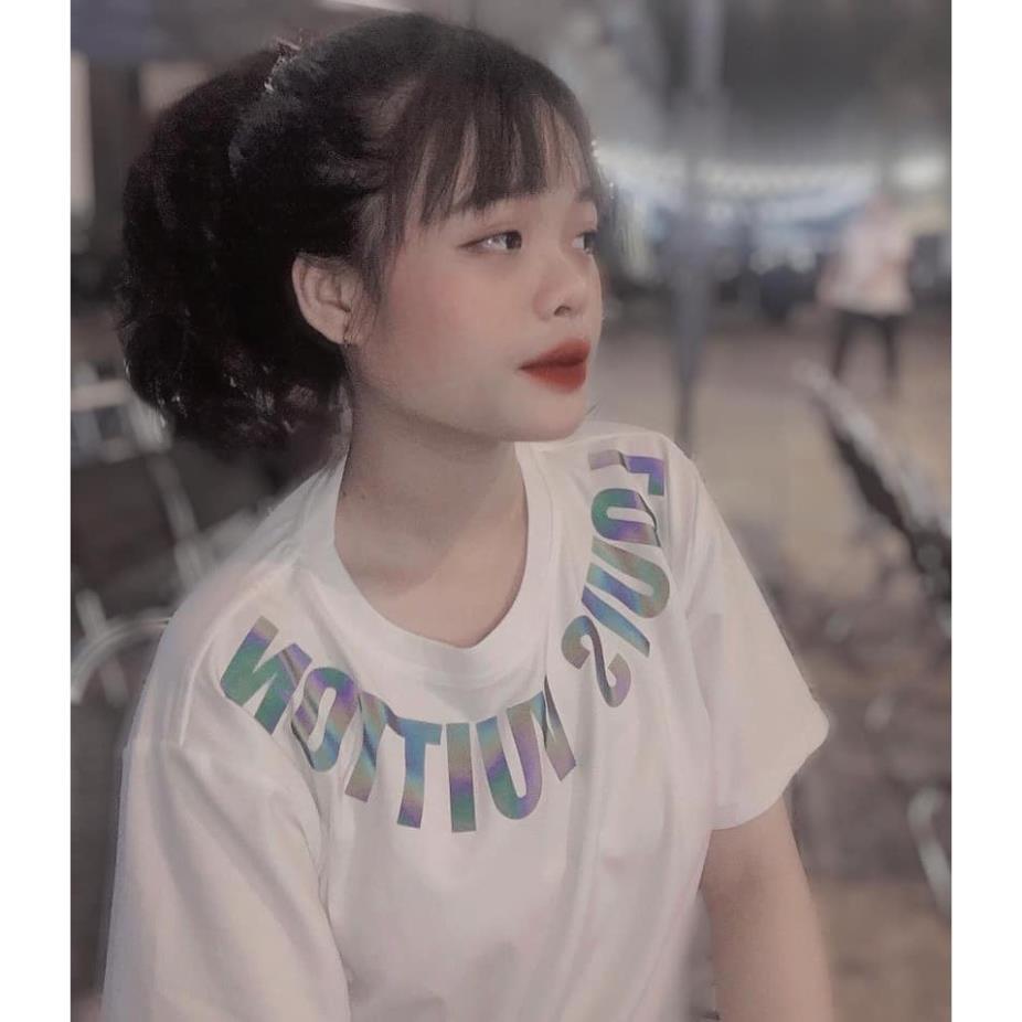 SALE- Áo Thun Tay Lỡ Phản Quang 7 màu Unisex Nam Nữ LuonVuiTuoi Vòng Cổ Siêu Chất - HOT HIT