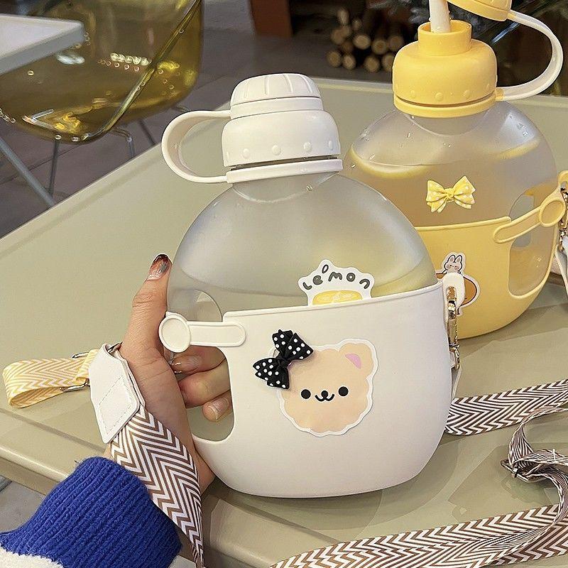 Bình nước dung tích lớn, cốc đựng nước, bình nước thể thao, bình nước di động thể dục, bình nước ống hút, cốc cầm tay chịu nhiệt độ cao