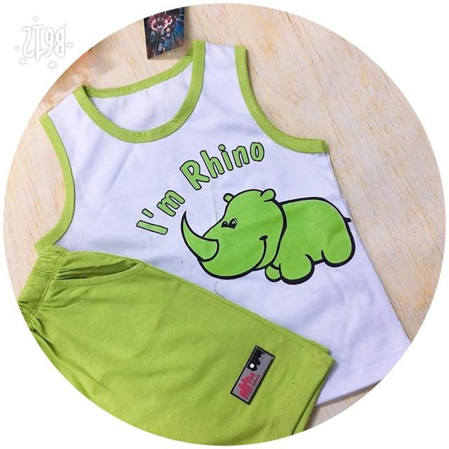 Bộ ba lỗ in hình thú đáng yêu Bo045