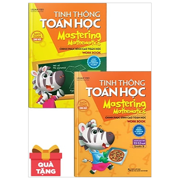 Combo Tinh Thông Toán Học - Mastering Mathematics - Bộ 2 Cuốn - Tặng Kèm Sổ Tay Minh Long 10 Năm