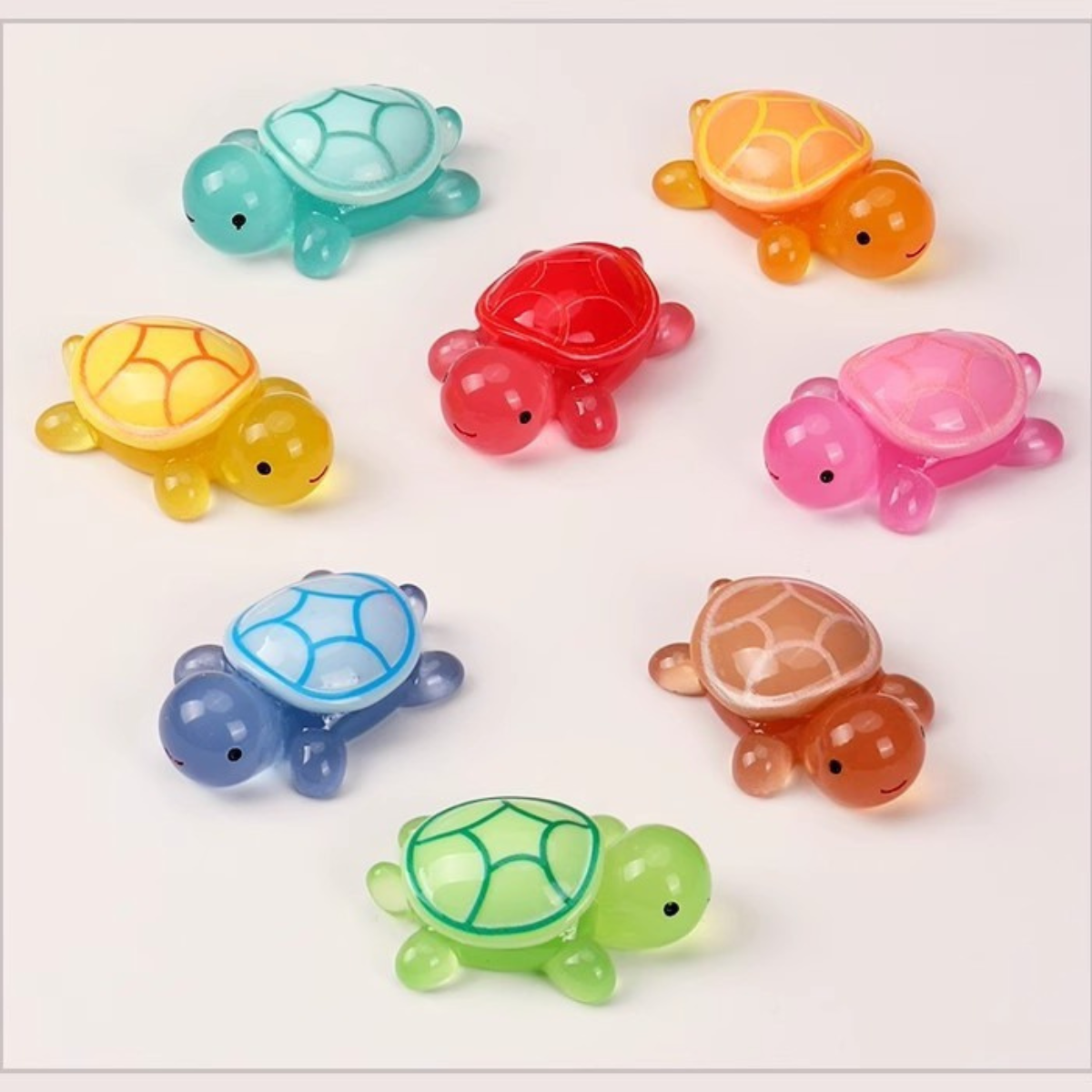 Nam châm siêu mạnh hít tủ lạnh Dola Home charm rùa dạ quang phát sáng làm quà lưu niệm ý nghĩa, đính sticker cute