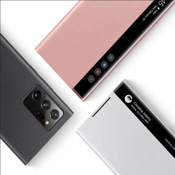 Bao Da Clear View Cover Dành Cho Samsung Note 20 ULtra/ Note 20