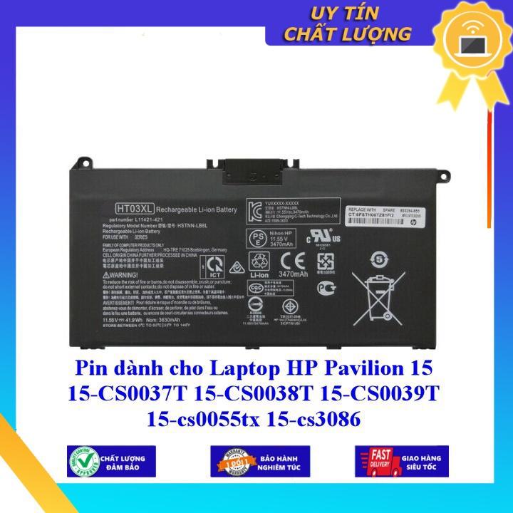 Pin dùng cho Laptop HP Pavilion 15 15-CS0037T 15-CS0038T 15-CS0039T 15-cs0055tx 15-cs3086 - Hàng Nhập Khẩu New Seal