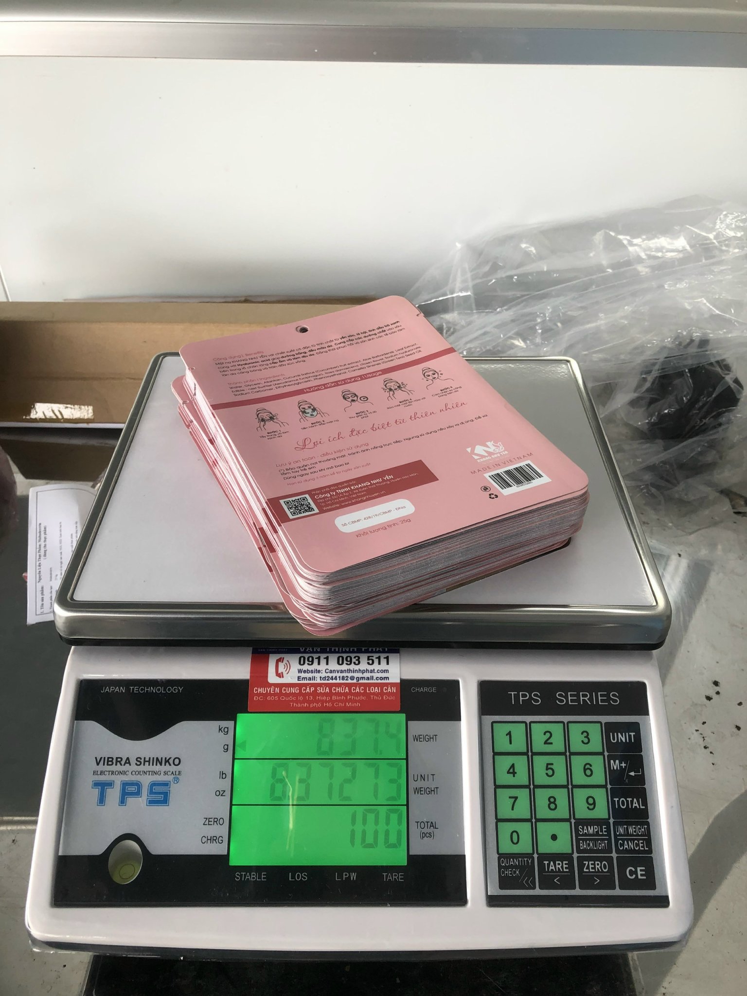 Cân Điện Tử VIBRA SHIKO TPS C 30 KG 1G