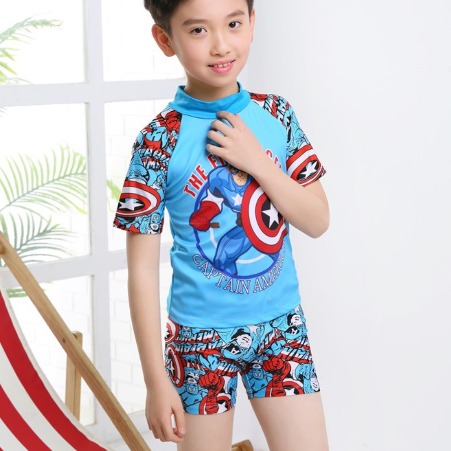 Đồ Bơi Bé Trai Nhân Vật Anh Hùng BB024 MayHomes