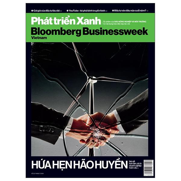 Sách - Tạp Chí Phát Triển Xanh Blooberg Businessweek - Số Tháng 7/2025 - Nóng Từ Thuế Quan Đến Biến Đổi Khí Hậu