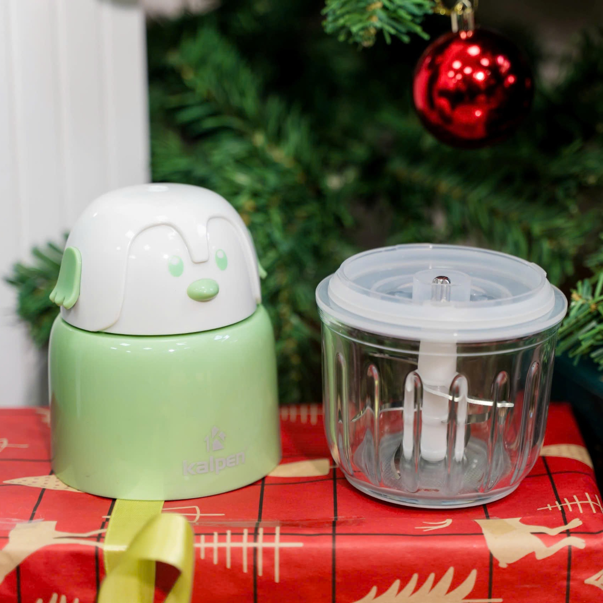 Máy xay thịt đa năng cối thuỷ tinh Kalpen OL2 dung tích 300ml, công suất 350W, bảo hành 2 năm - Hàng chính hãng