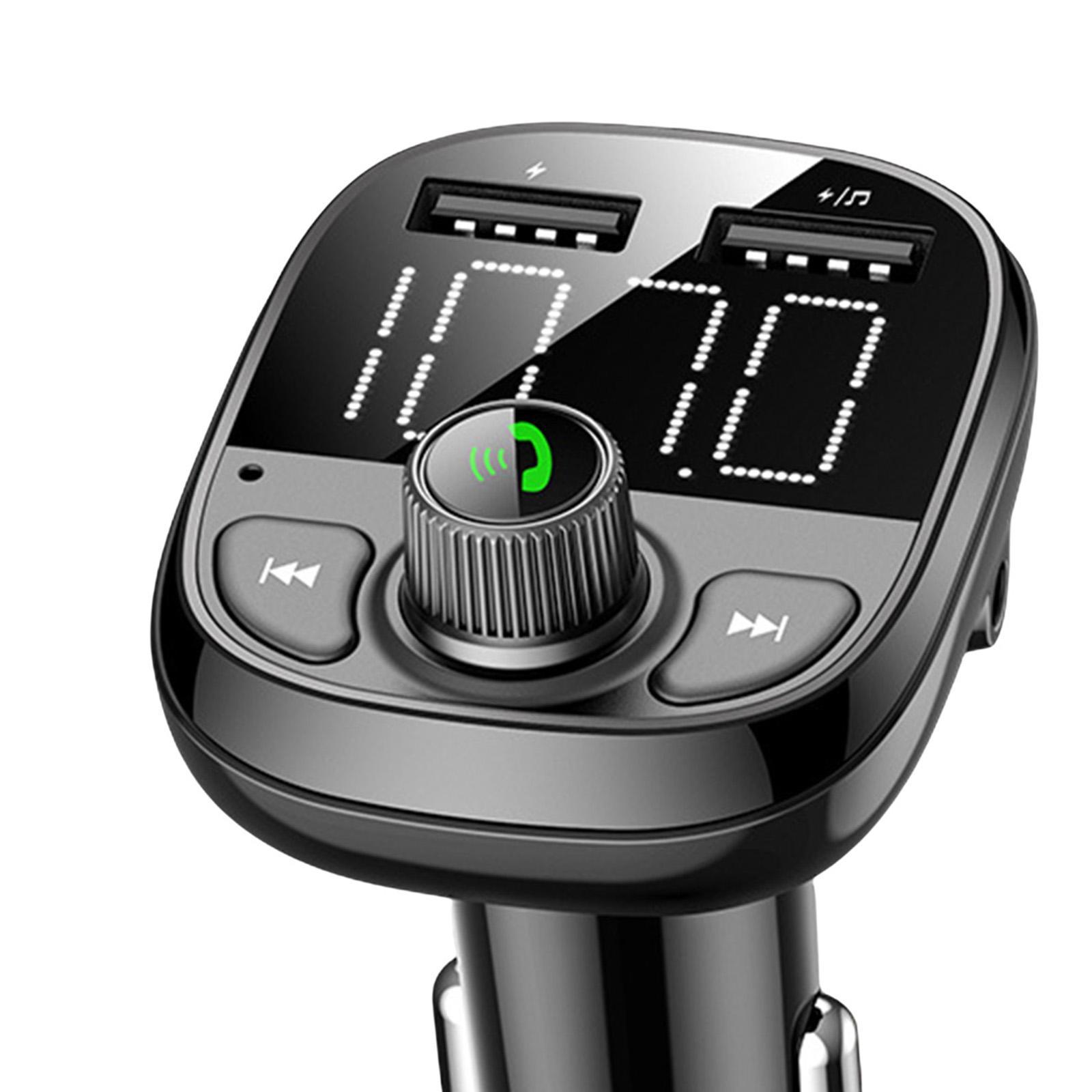 Car FM Transmitter 2 USB Port Support TF Card MP3 Player