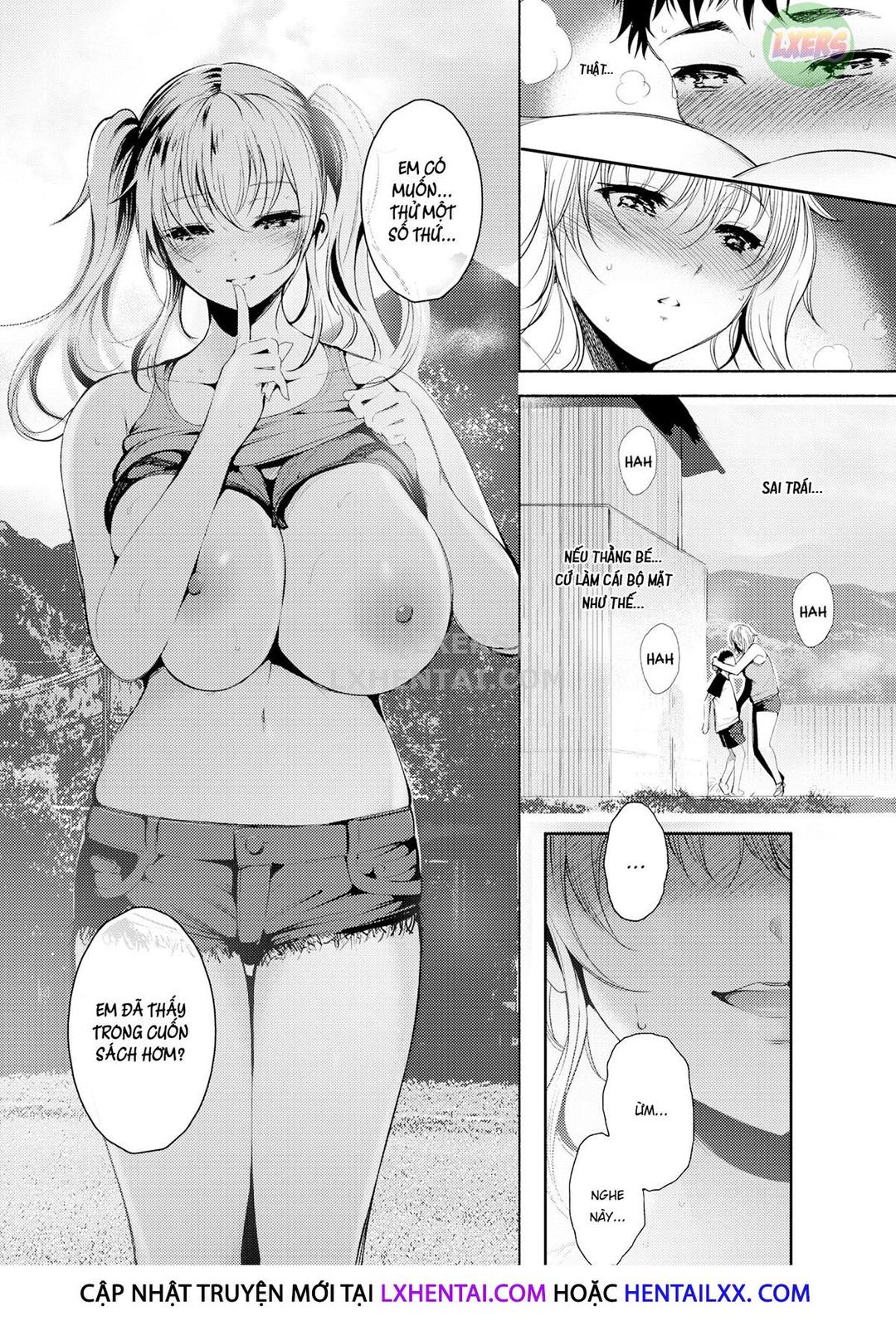 kỳ nghỉ hè đầy xúc cảm với chị họ chapter 1 11