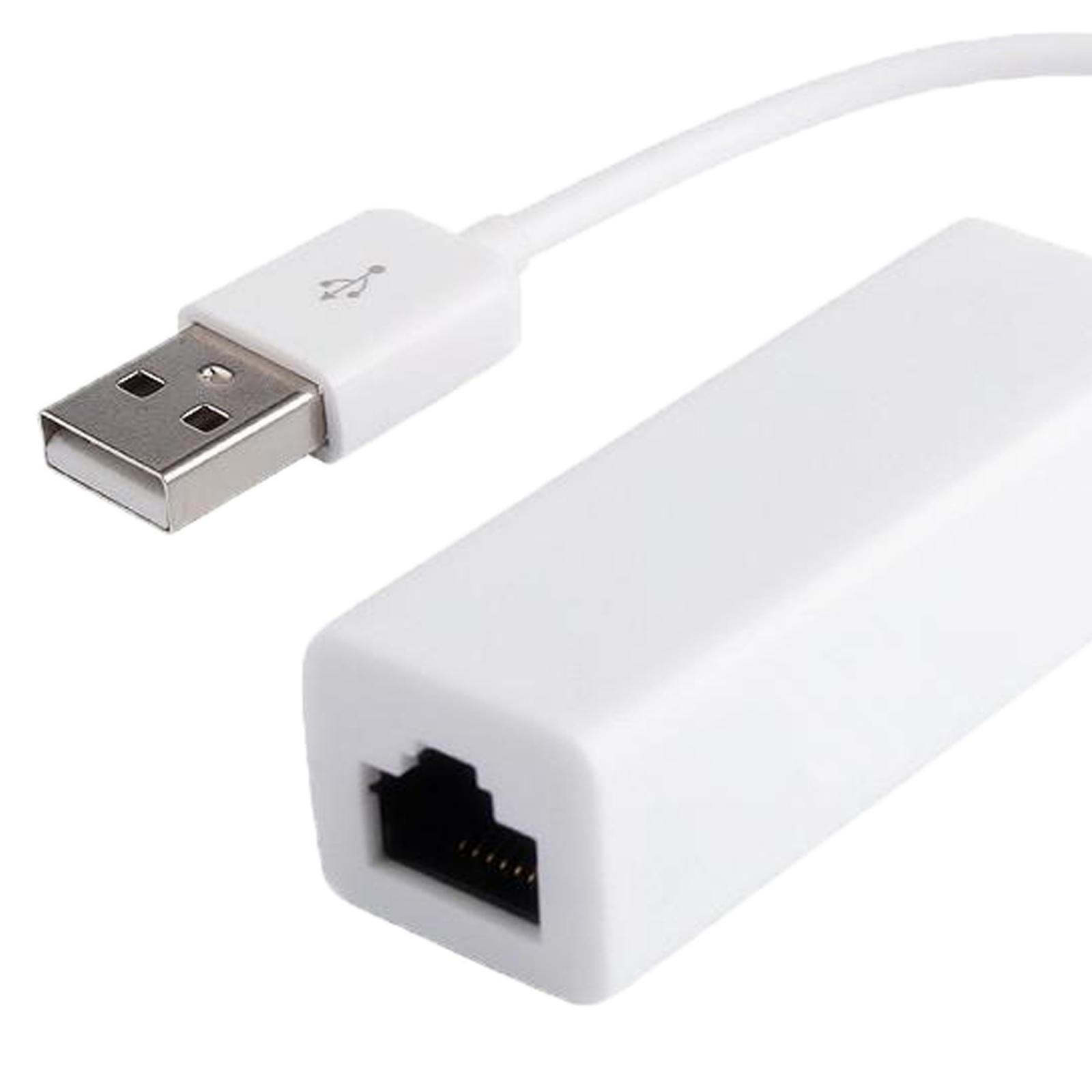 Wired USB to  Adapter Foldable 10/100Mbps Support Windows  PC