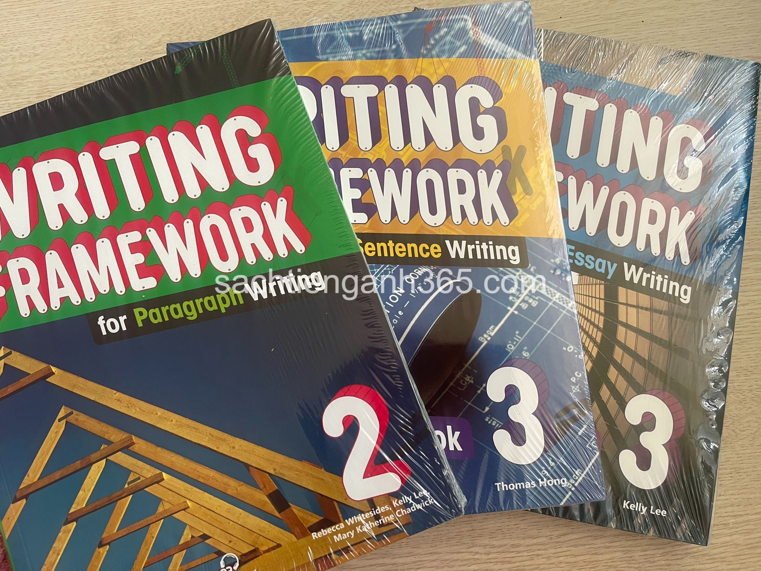 Writing Framework - 18 cuốn + File MP3 | Bản Nhập Khẩu