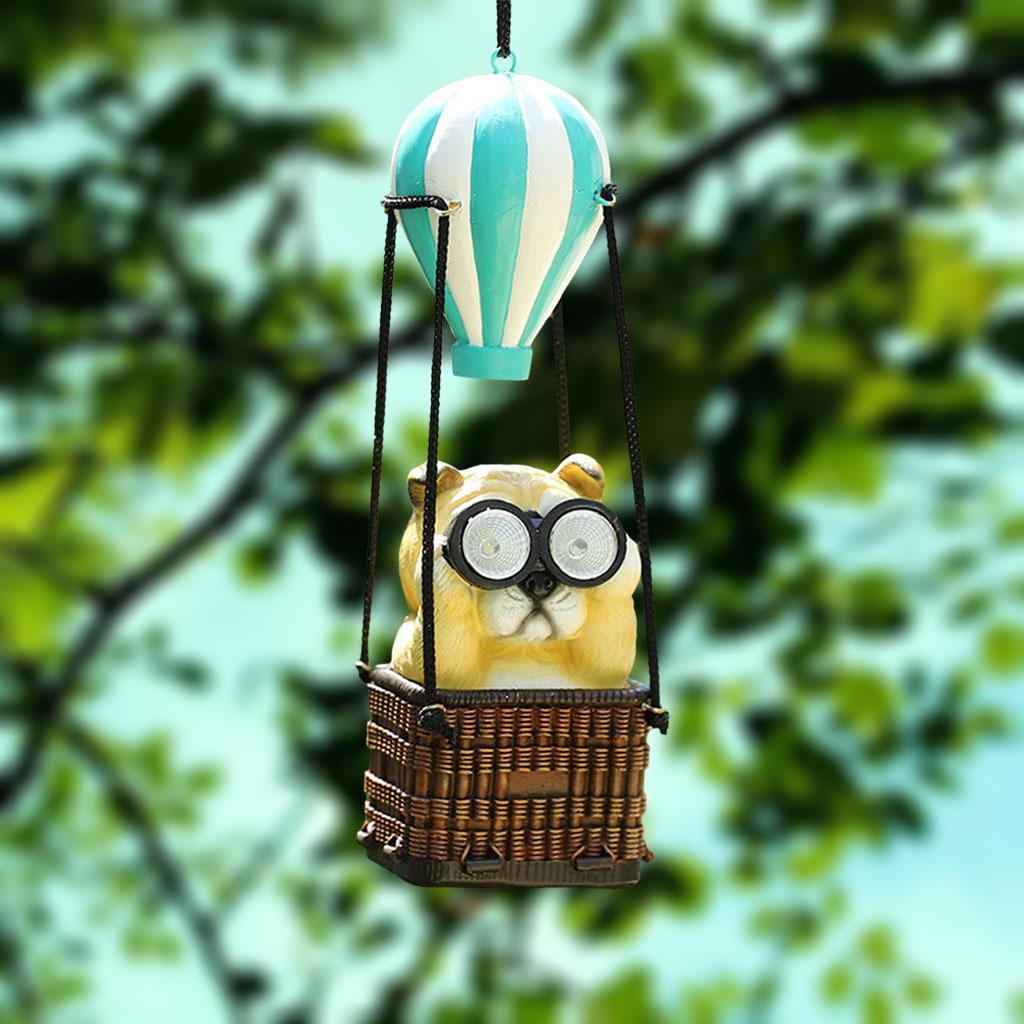 4x Light Hanging Light Ornament Night Light Decoration for Path Outdoor Yard