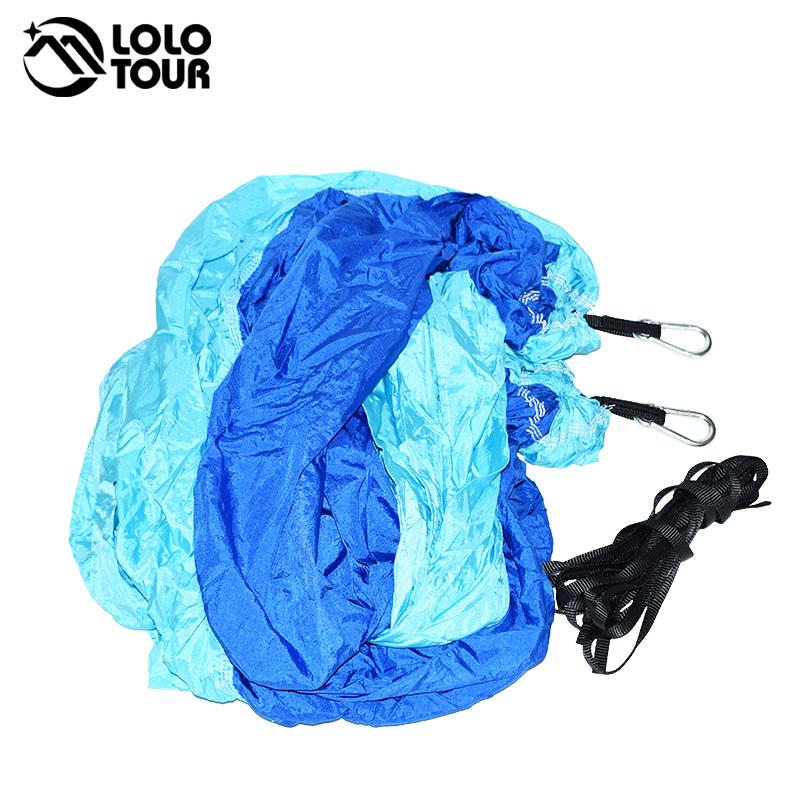 Ngoài Trời Di Động Cắm Trại Vải Dù Váy Ngủ 2 Võng Vườn Xoay Hamac Treo Ghế Flyknit Hamaca Rede Amaca DC12