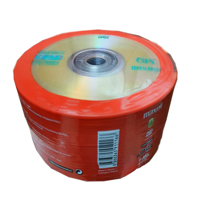 Đĩa DVD-R Maxell 4.7GB Cọc 50 Cái - Hàng Chính Hãng