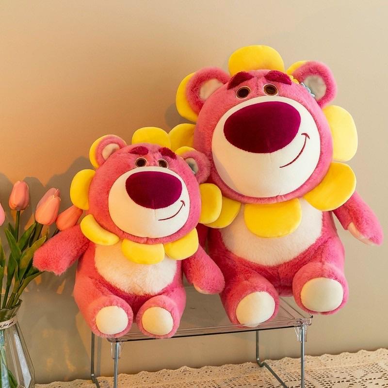 Gấu Bông Lotso Huggin Bear Mặt Hoa Cao Cấp