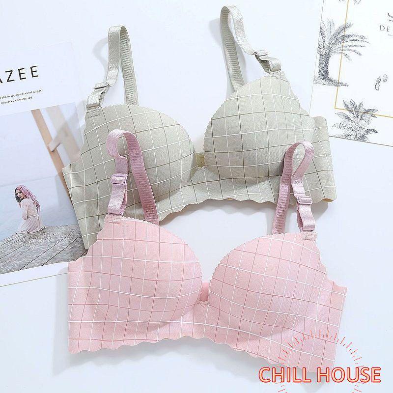 ÁO NGỰC SU KHÔNG GỌNG KẺ XUẤT HÀN - CHILL HOUSE