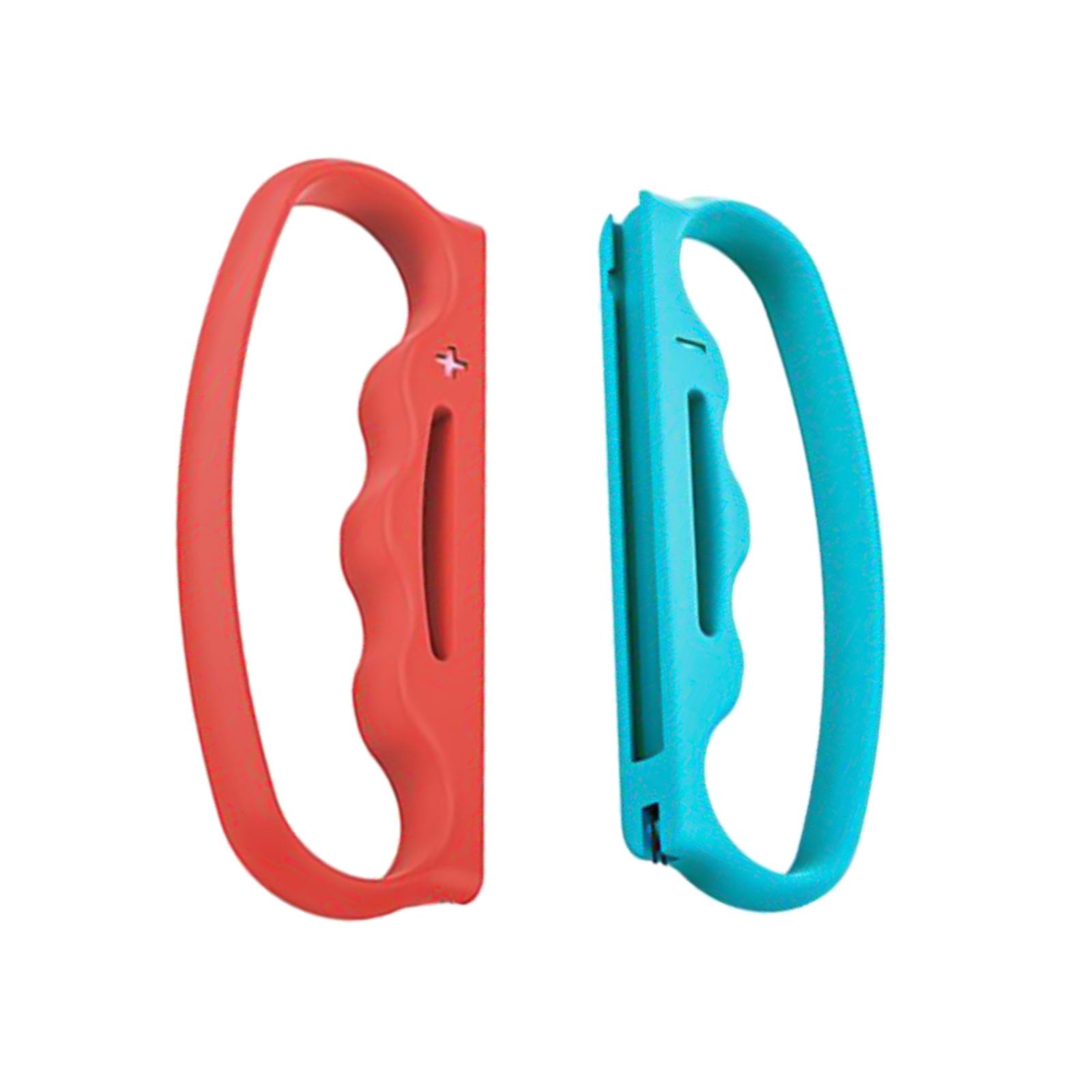 Boxing Grip for Nintendo Switch Joy-Con Fitness Boxing Game，Fit Boxing Clasp Accessories Handle for Adults and Children, 2 Packs