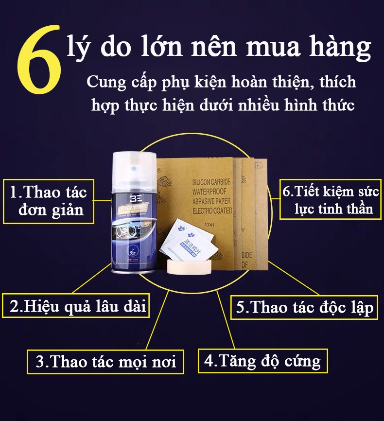 Bình Xịt Đánh Bóng Và Phục Hồi Đèn Pha Ôtô, Phục Hồi Nguyên Trạng Trong Suốt, Vệ Sinh, Dưỡng Sáng  Đèn Pha