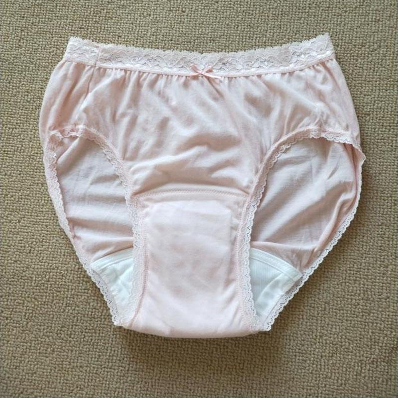 Quần Lót Nữ Cotton Người Lớn Chống Thấm Nước Có Thể Rửa Ốp Lưng Vải Lên Nước Tiểu Không Ướt Quần Tã Tiểu Tiện Người Phụ Nữ Quần Lót