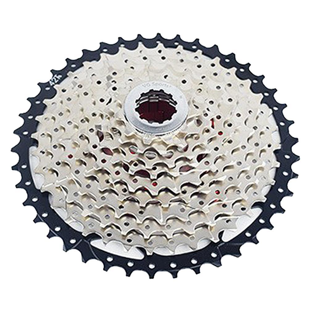 9 10 11T-42T Freewheel Sprocket Cassette Flywheel 10 Speed 42T