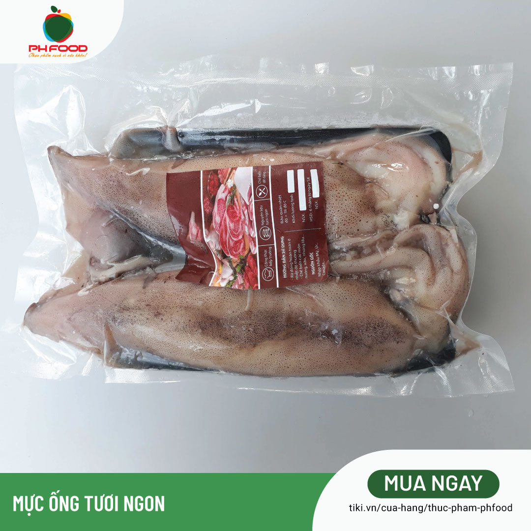 - Mực Ống Ngon Đông Lạnh – 1Kg