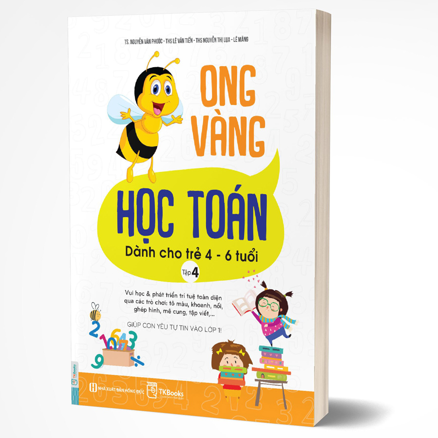 Sách Ong Vàng Học Toán Dành Cho Trẻ 4-6 Tuổi - Tập 4