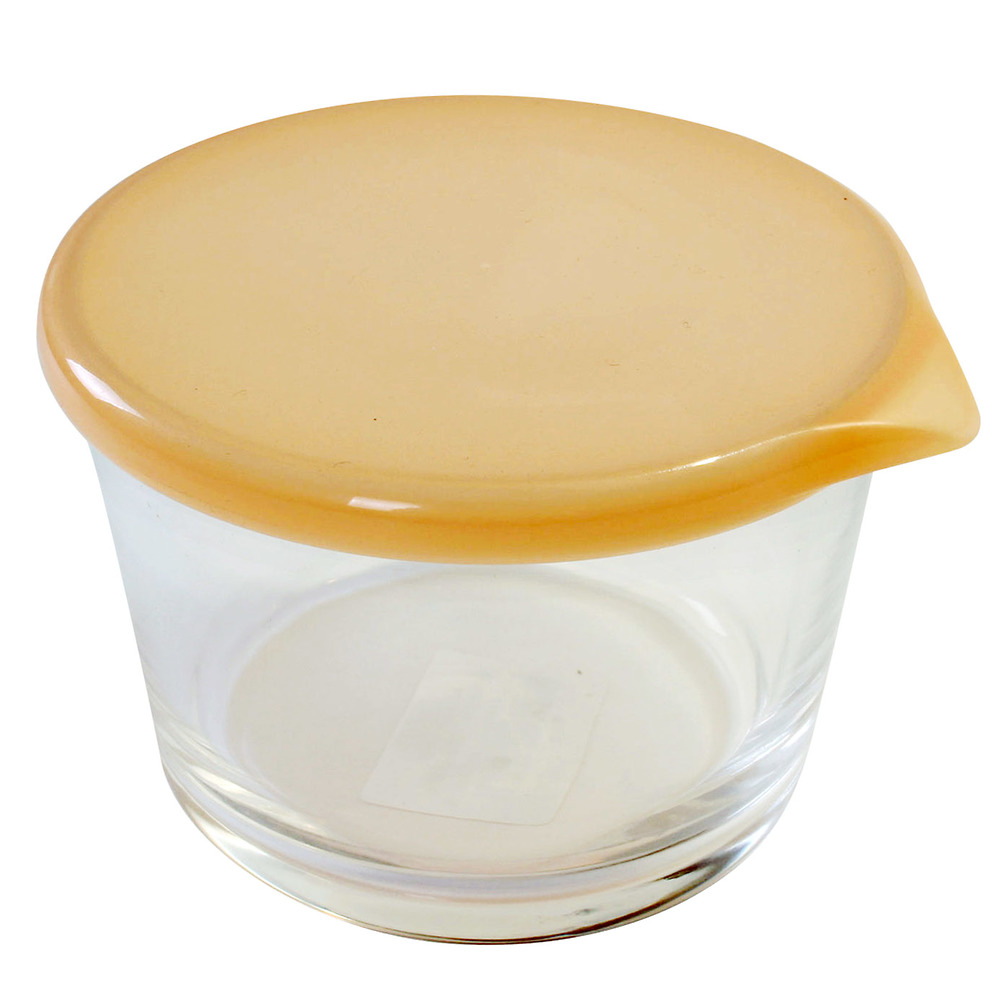 Hộp Thủy Tinh Tròn Có Nắp Đậy 250Ml