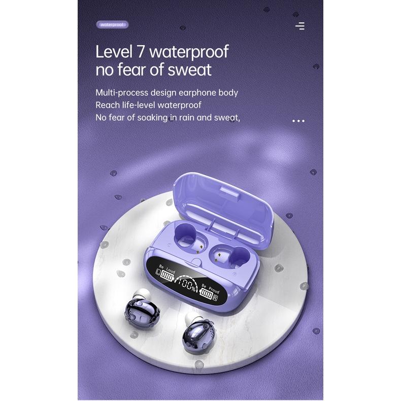 Tai nghe Wireless V5.1 Inear Pearl M32 - làm sạc dự phòng ️ FREESHIP ️