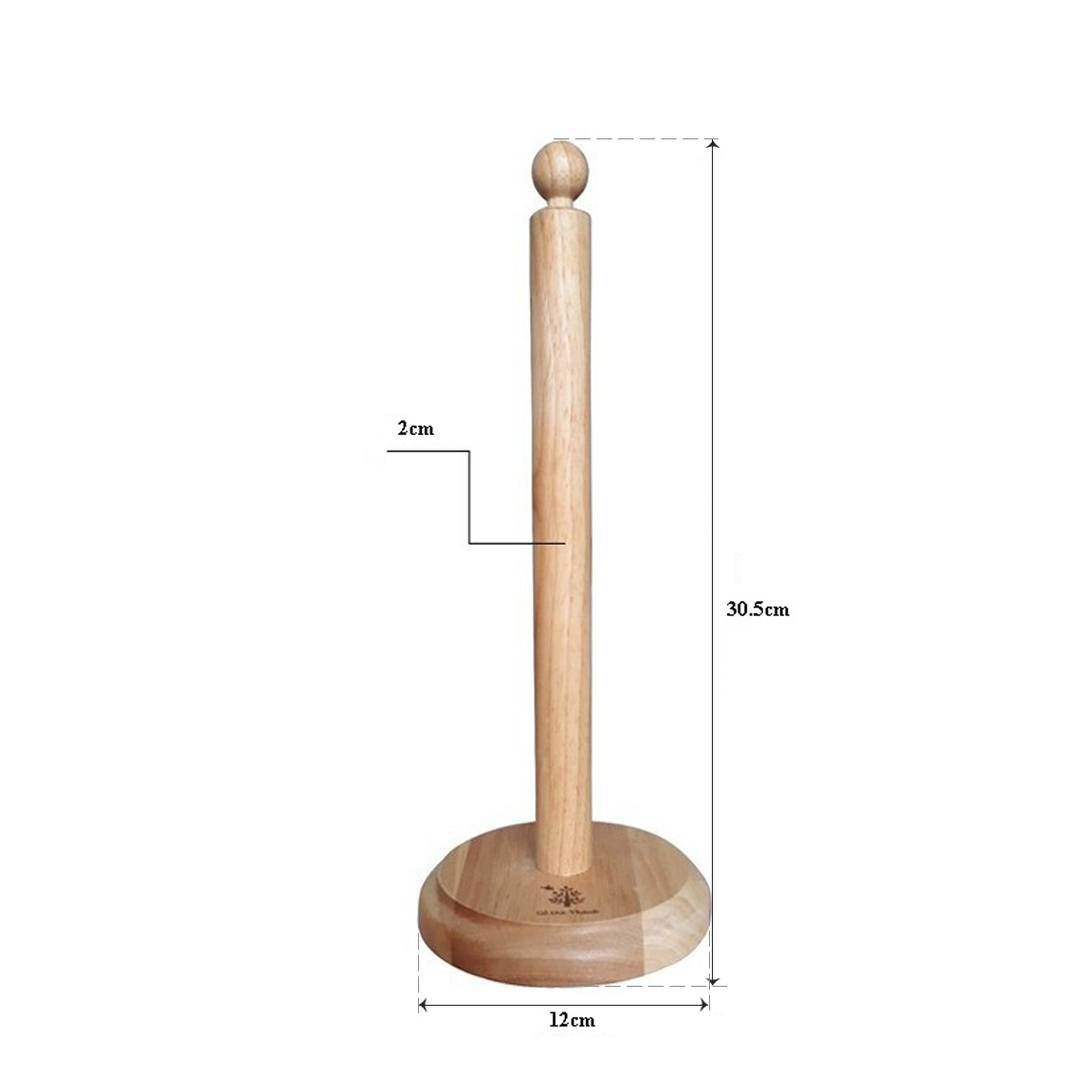 Combo Cây Để Giấy Tặng Kèm Luôn Giấy Lau Đa Năng Cao Cấp, Cột Để Giấy Chắc Chắn, Dùng Trang Trí Decore