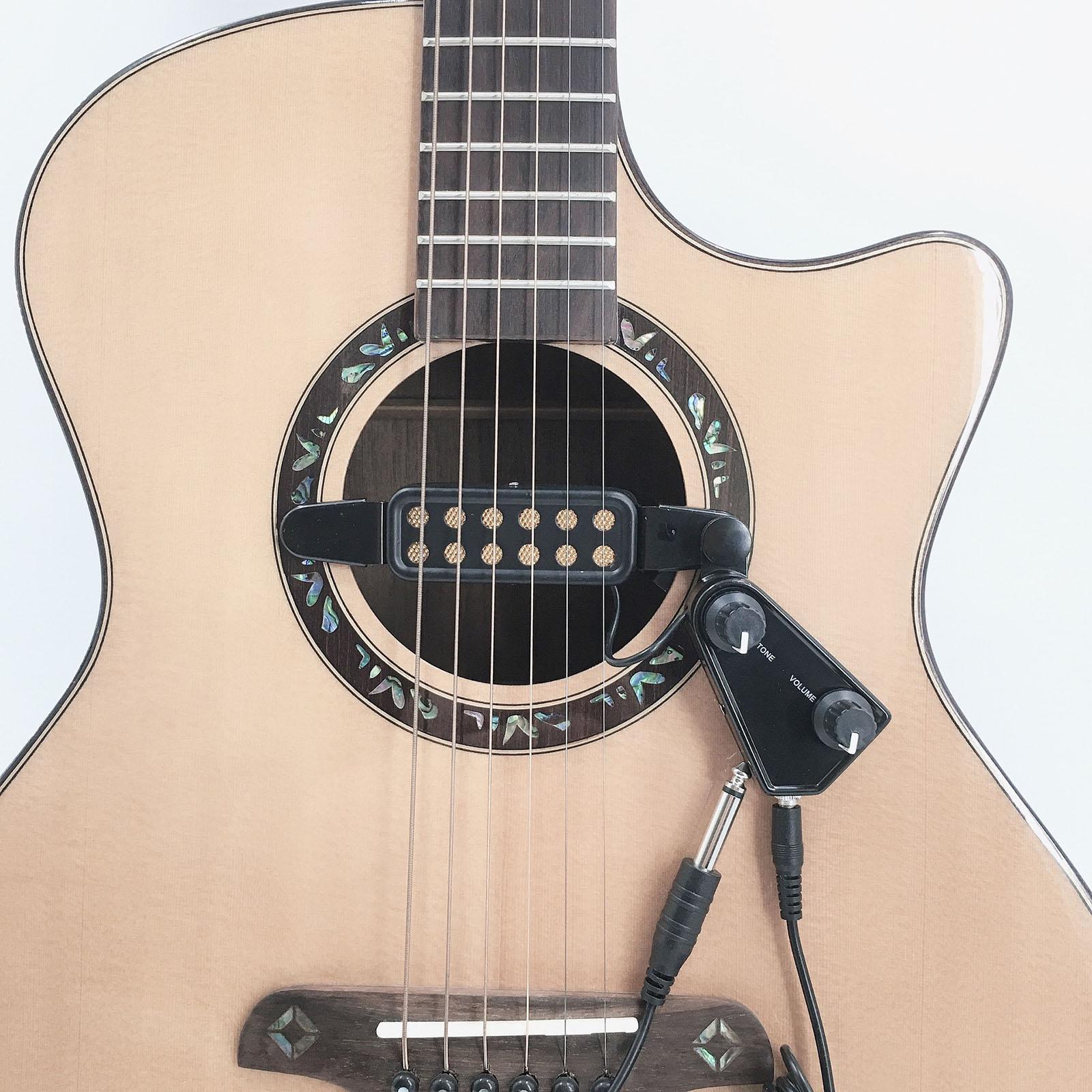 Acoustic Guitar Pickup Bridge Pickup and Volume Parts Accessory Guitar Bridge Pickup