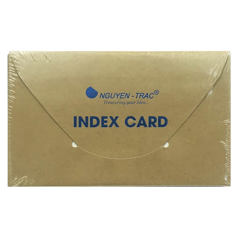 Index Cards Nguyễn Trắc 75x125mm - 90 Tờ IC-712