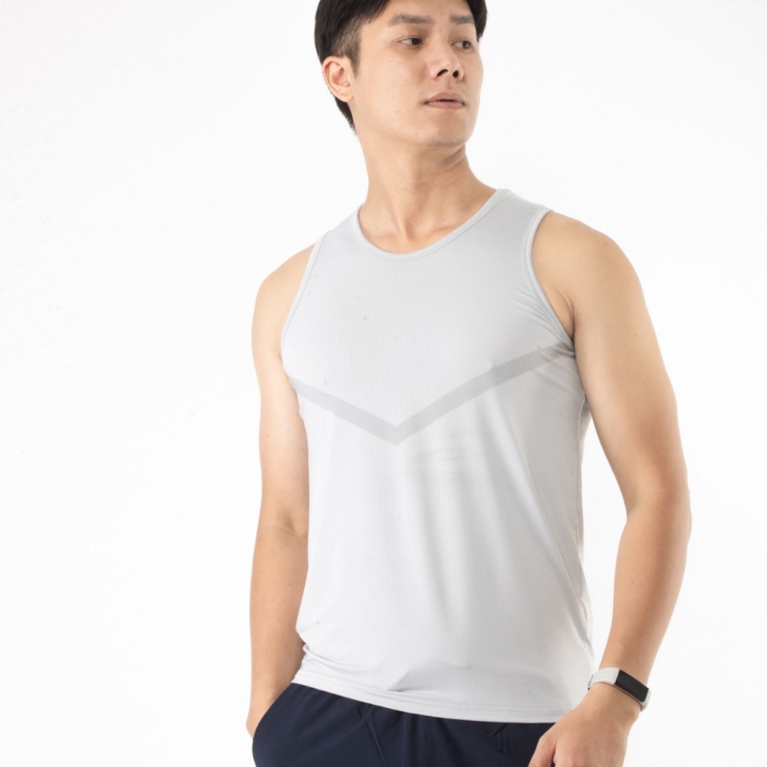 Áo tanktop thể thao nam 1SK Comfort Running áo ba lỗ mềm mại thoáng mát co giãn tốt