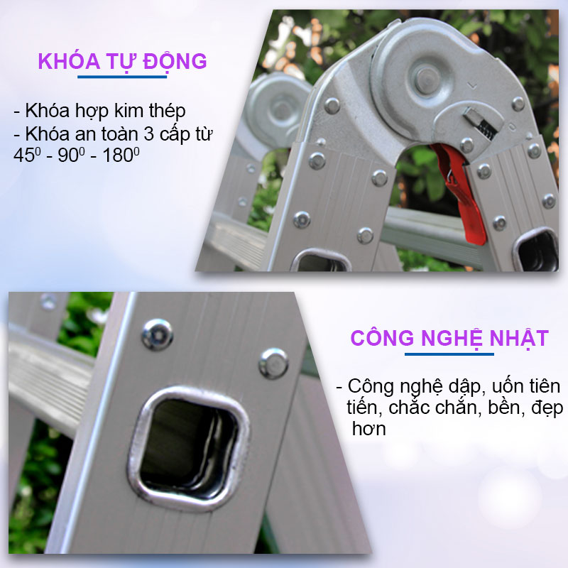 Hình ảnh Thang nhôm Nikita NKT- NIKA20