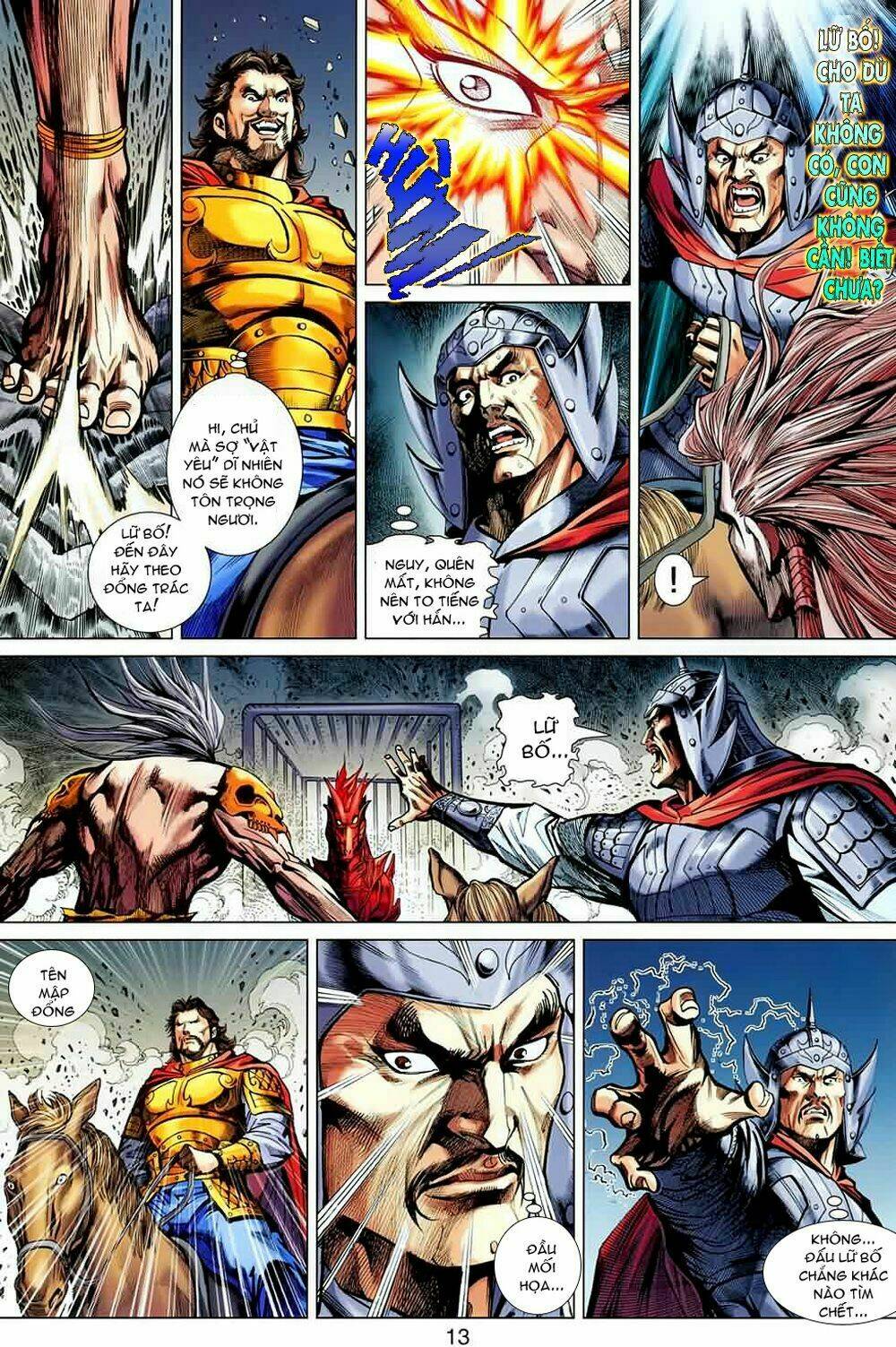 thiên tử truyền kỳ 7 - tam quốc kiêu hoàng chapter 16 12