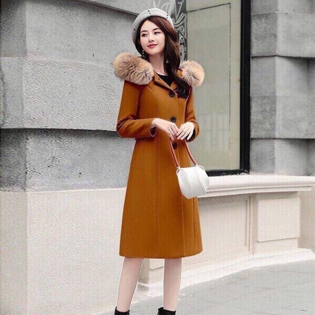 ÁO KHOÁC DẠ DÁNG DÀI SANG TRỌNG-HÀNG VN
