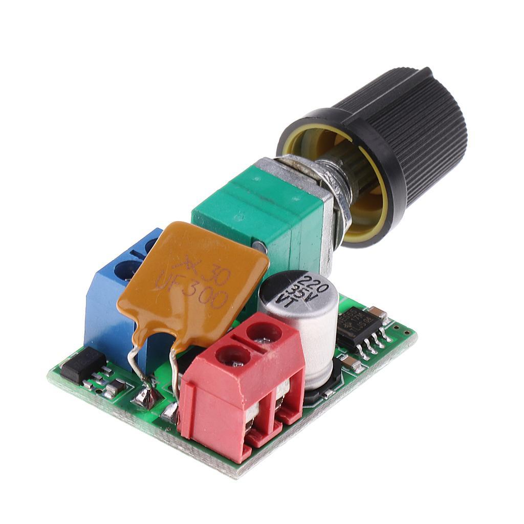 5PCS DC Motor PWM Speed Controller 3V-35V 90w Speed Control Switch LED Dimmer Modules PWM Frequency 10