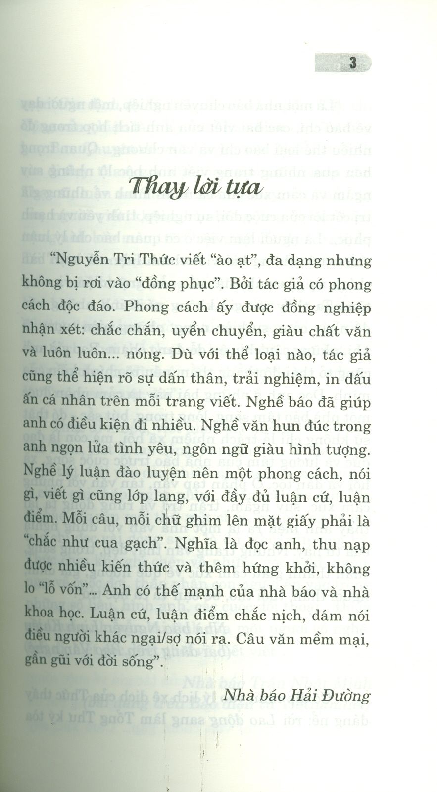 Cỏ luôn xanh hơn ở phía bên kia ngọn đồi