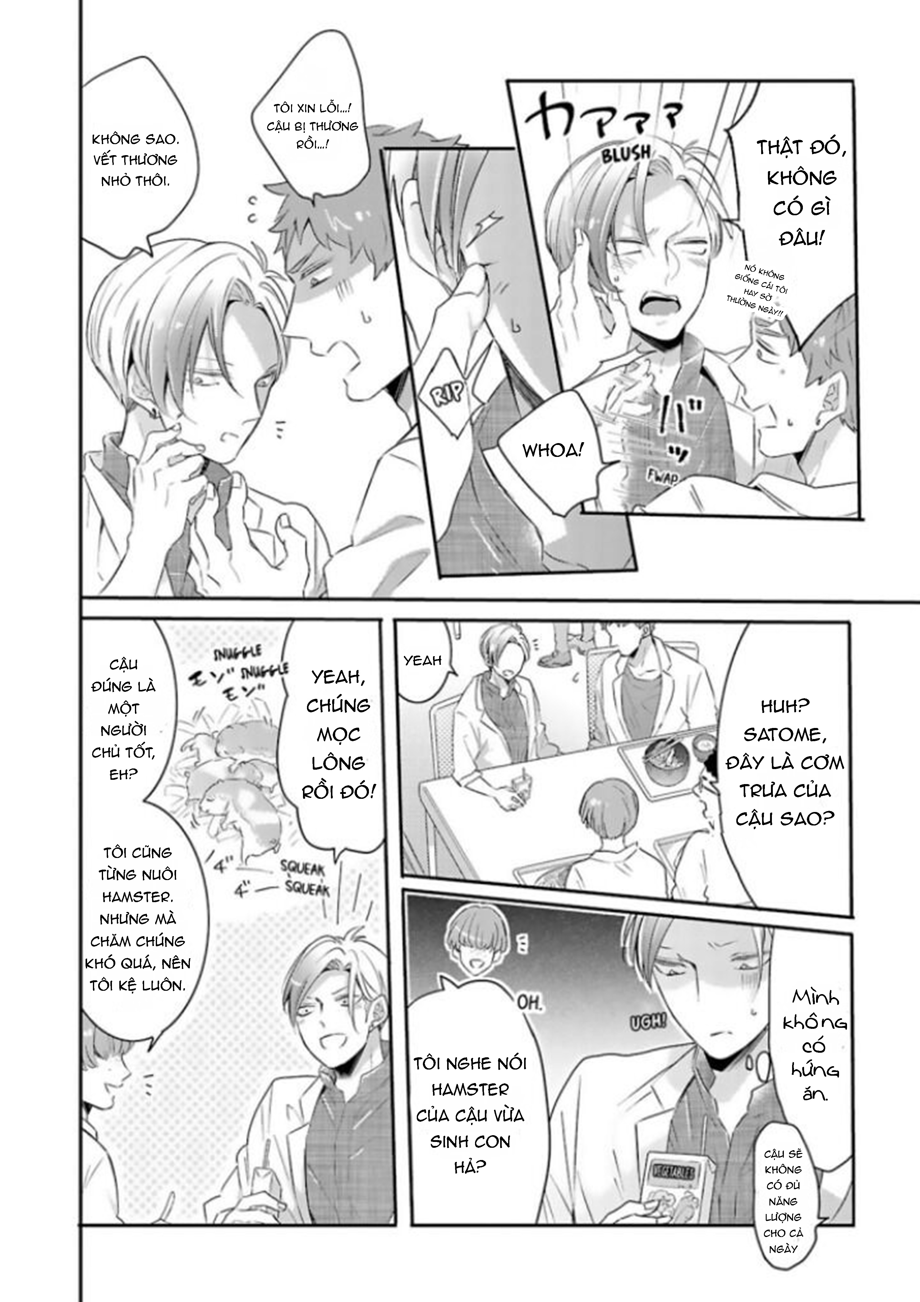 [18+]chàng trai và quái thú chapter 21.2 3