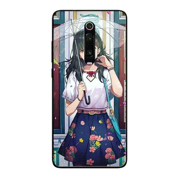 Ốp Lưng in cho Xiaomi Mi 9T Mẫu Girl Anime 2 - Hàng Chính Hãng