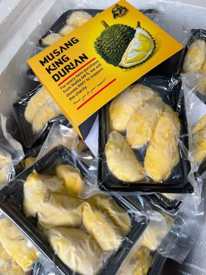 Sầu riêng MusangKinh Malaysia khay 400gr