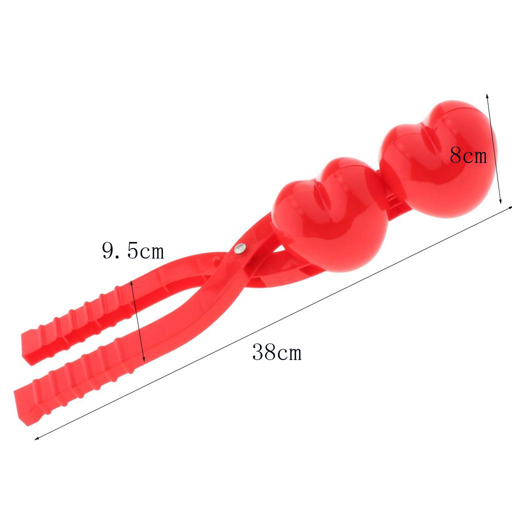 Snowball Maker Snow Toy for Kids with for Winter Outdoor Snow Games, Cute Cartoon Shaped - Perfect Winter Gift for Children