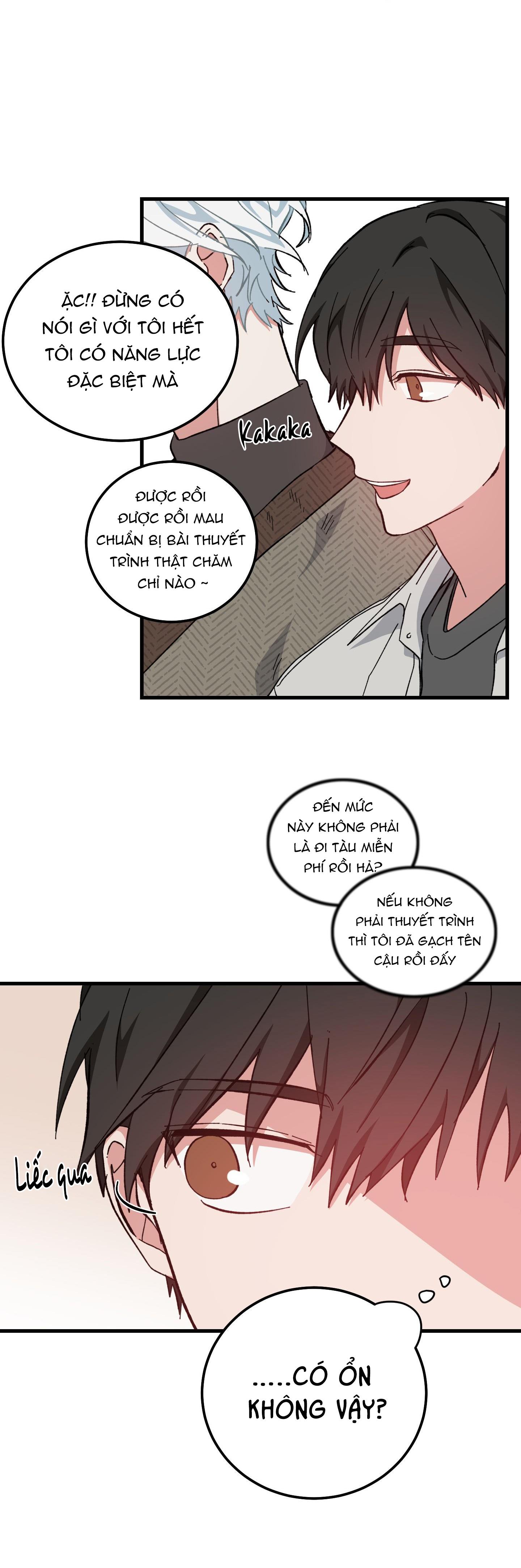 yêu tôi đi, thần hộ mệnh chapter 32 4