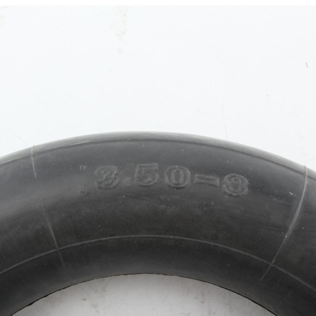 2pcs 3.50"X8" 3.50-8 3.5-8 3.50/8 BLACK RUBBER TYRE INNER TUBE BENT VALVE STEM