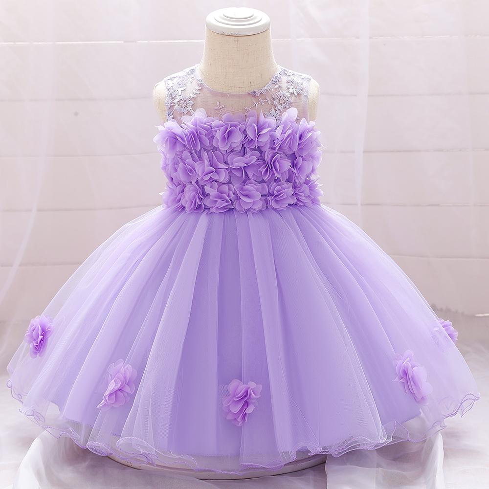 Cho Bé Gái Công Chúa Váy Đầm Bé Gái 1 Năm Sinh Nhật Đầm Christening Áo Trẻ Sơ Sinh Đảng Quần Áo Cho Bé Vestidos