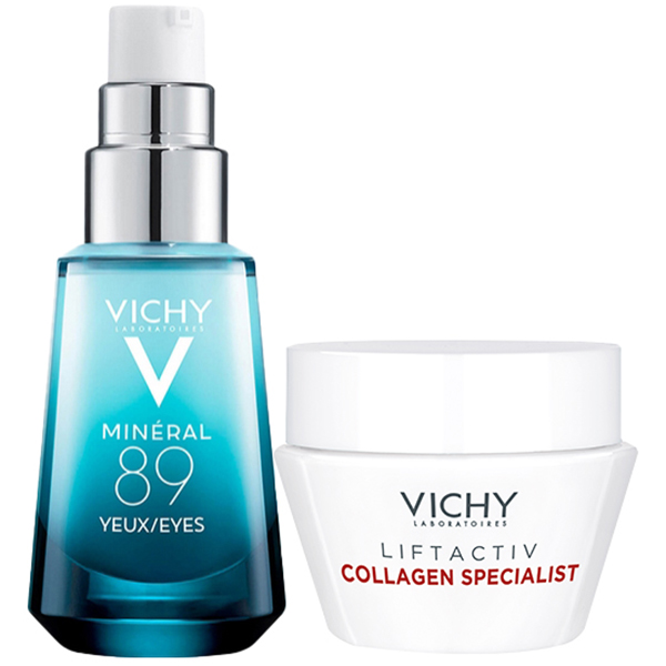 Bộ Dưỡng Chất Giàu Khoáng Cho Mắt Vichy Mineral 89 Eye