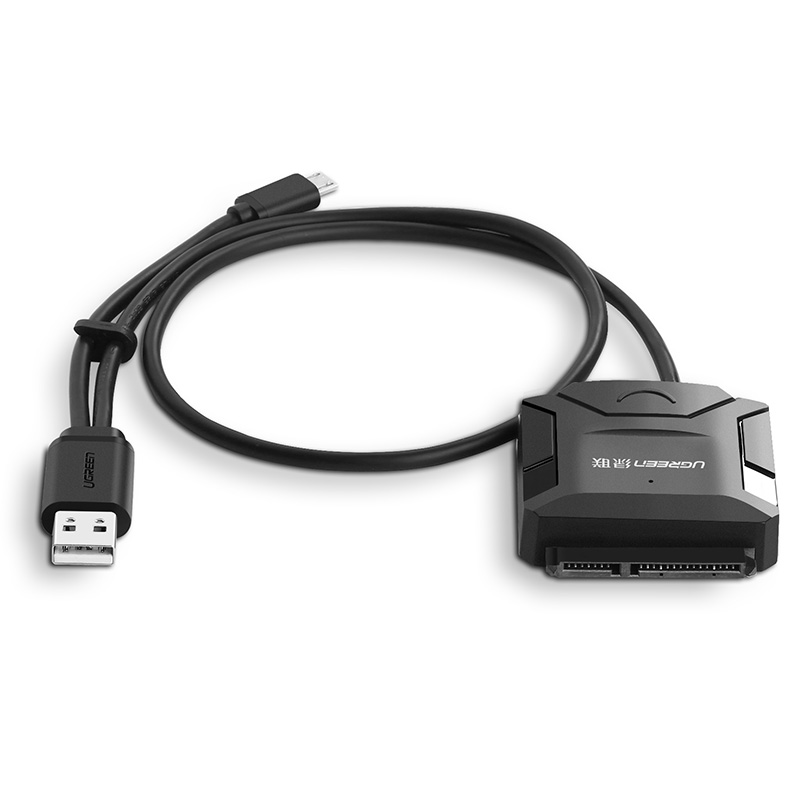 USB 2.0 sang Sata 2.0 tích hợp OTG, 2,5 và 3,5 UGREEN 20216 - Hàng chính hãng