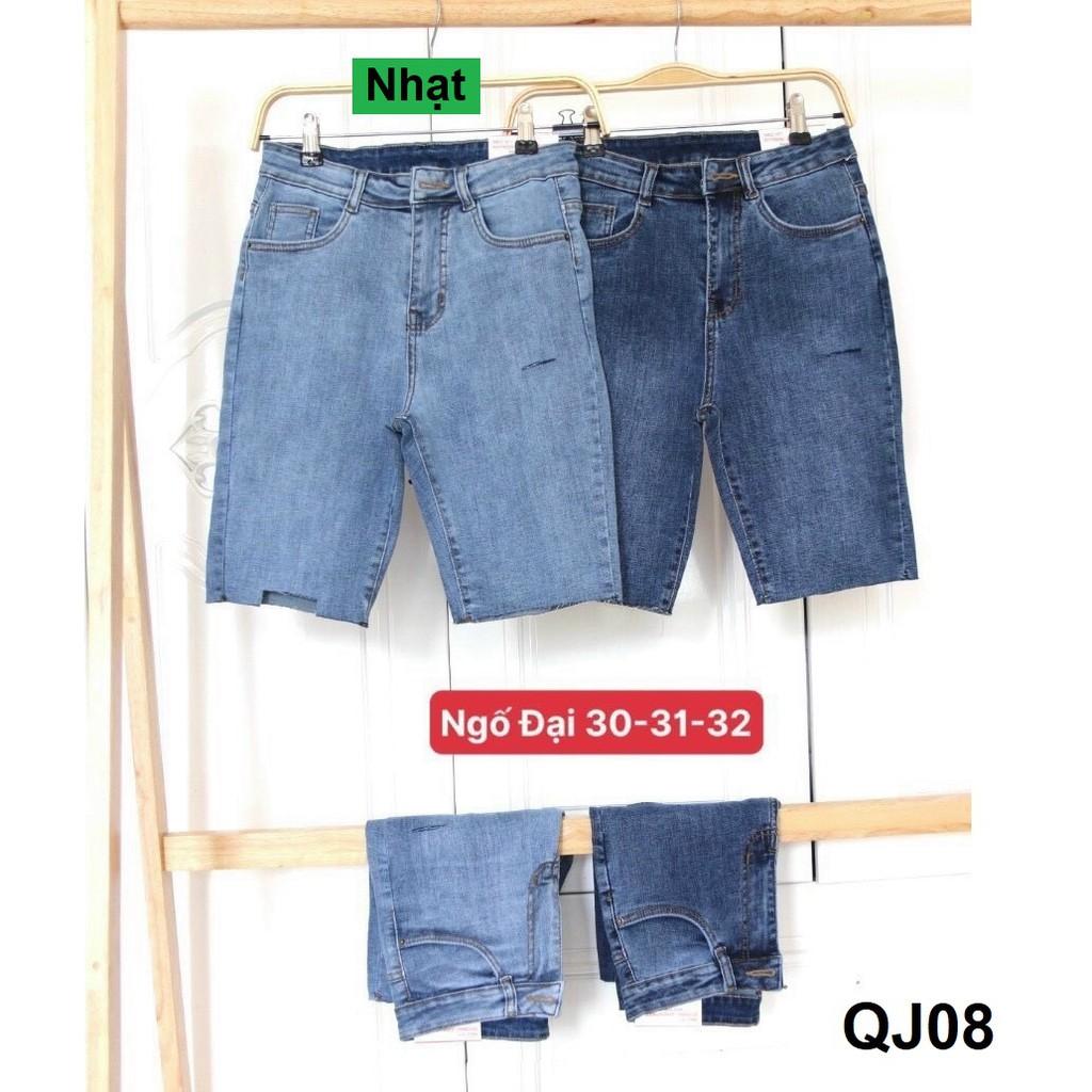 Quần ngố jean size lớn 55-66kg QJ08