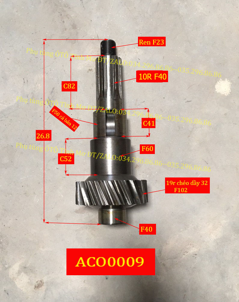 A cơ SP 2 cầu 19R JD
