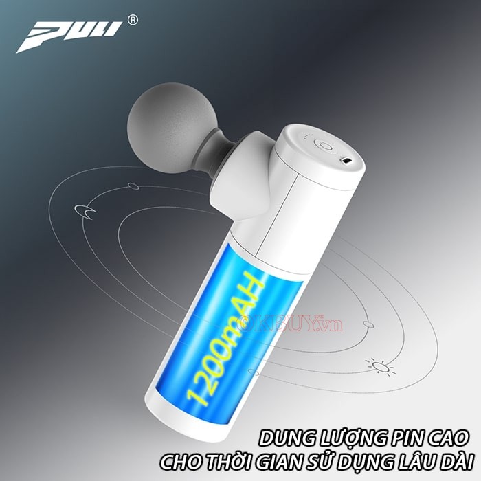 Máy massage cầm tay mini 7 đầu Puli PL-657 - Pin sạc